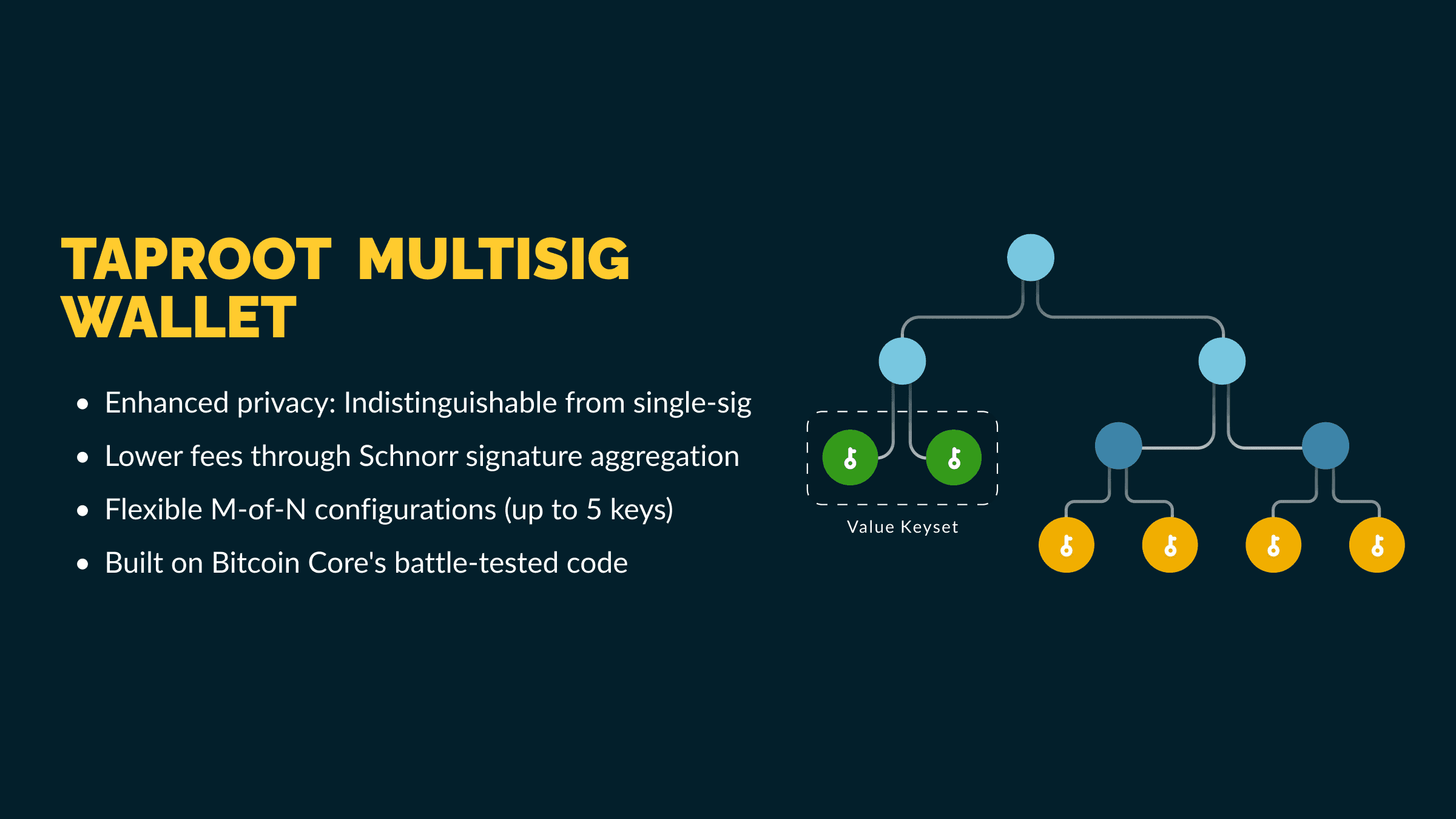 Introducing Taproot Multisig Wallet